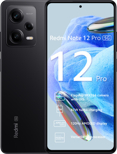 Xiaomi Redmi Note 12 Pro 128GB Schwarz 5G ist nicht mehr verfügbar