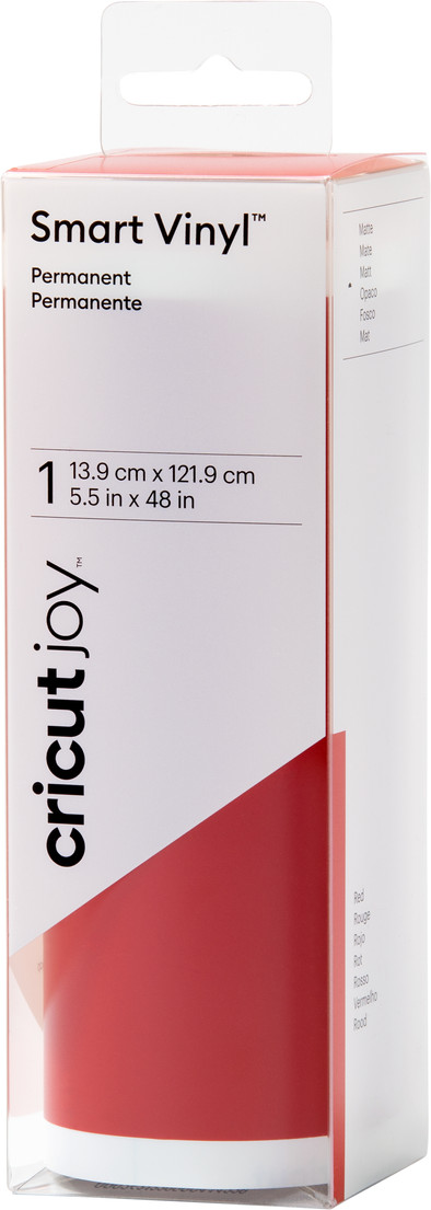 Cricut Smart Vinyl Permanent Joy Matte Red 14x122cm is no longer available