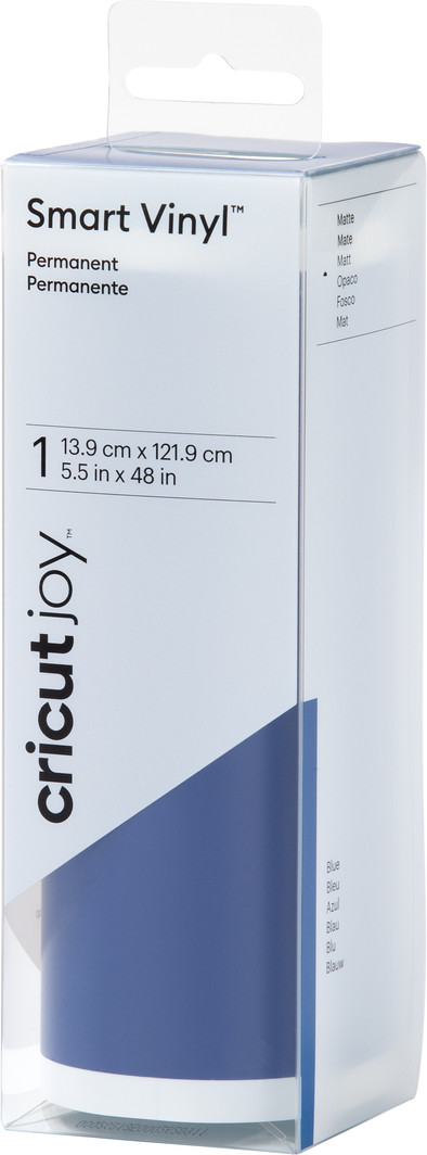 Cricut Smart Vinyl Permanent Joy Blau Matt 14 x 122 cm ist nicht mehr verfügbar