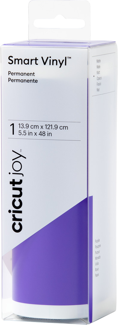 Cricut Smart Vinyl Permanent Joy Lila Matt 14 x 122 cm ist nicht mehr verfügbar