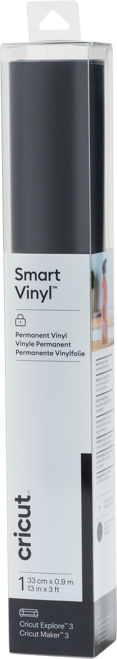 Cricut Smart Vinyl Permanent Schwarz 33 x 91 cm ist nicht mehr verfügbar