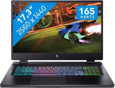 Acer Nitro 17 AN17-51-71ER - 17,3" - Intel Core i7-13700 - 16GB RAM/1TB SSD - RTX 4060 ist nicht mehr verfügbar