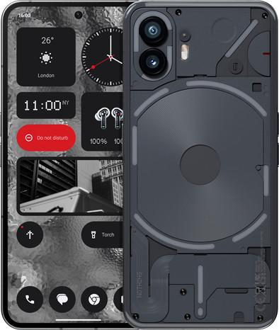 Nothing Phone (2) 256GB Black 5G | Coolblue | Mobile phones