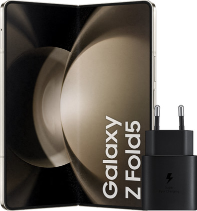 Samsung Galaxy Z Fold 5 256GB Cream 5G + Samsung Charger 25W Black is no longer available