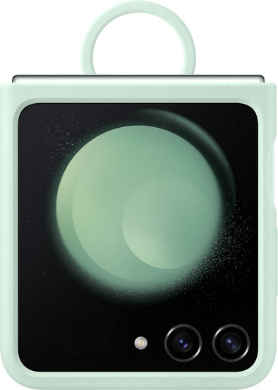 Samsung Galaxy Z Flip5 Backcover aus Silikon Ring Grün ist nicht mehr verfügbar