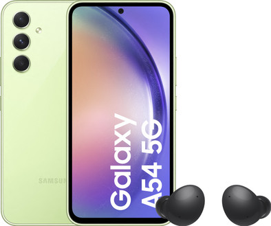 Samsung Galaxy A54 128GB Green 5G + Galaxy Buds2 Black is no longer available