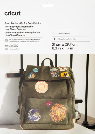 Cricut Bedruckbares Iron-On für dunkle Stoffe DIN A4 (3 Bögen) ist nicht mehr verfügbar