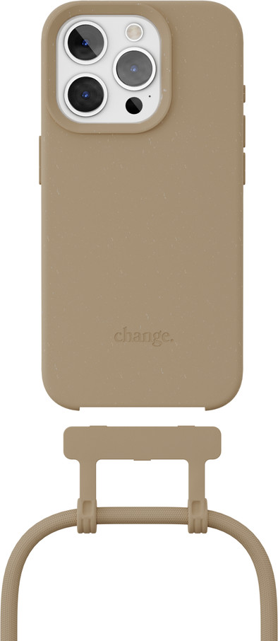 Change Case Apple iPhone 15 Pro Max Back Cover with Cord Brown is no longer available