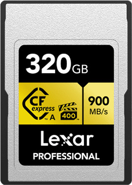 Lexar Professional GOLD 1320GB CFexpress Type A is no longer available