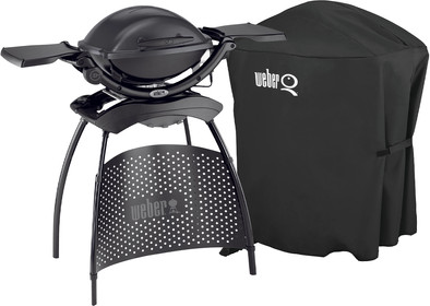 Weber Q1400 mit Untergestell + Weber Premium-Abdeckung für Q-Serie mit Untergestell ist nicht mehr verfügbar