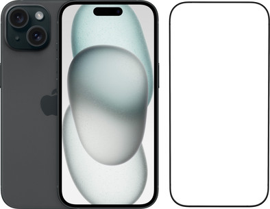 Apple iPhone 15 256GB Schwarz + BlueBuilt Panzerglas ist nicht mehr verfügbar