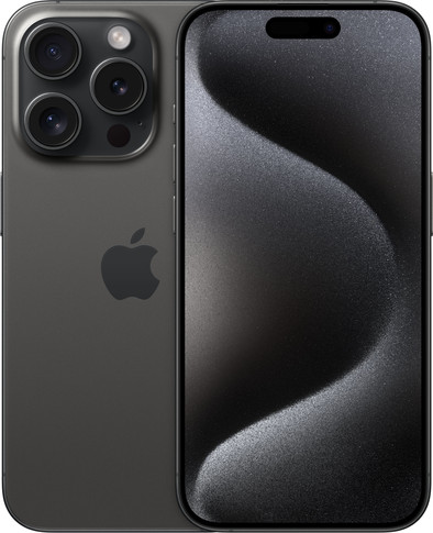Apple iPhone 15 Pro 256GB Black Titanium | Coolblue | Mobile phones
