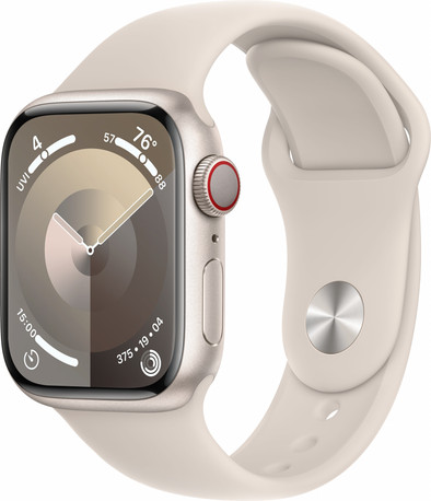 Apple Watch Series 9 4G 41 mm Polarstern Aluminium Sportarmband M/L ist nicht mehr verfügbar