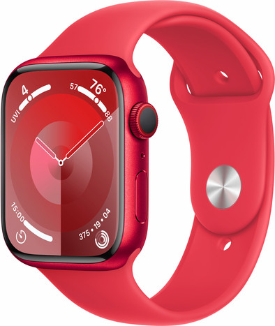 Apple Watch Series 9 4G 45mm RED Aluminum Sport Band S/M is no longer available