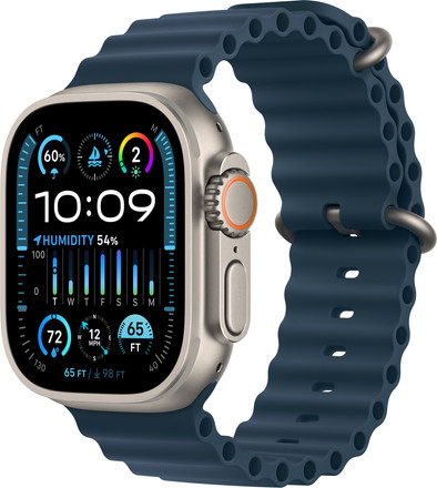 Apple Watch Ultra 2 4G 49 mm Ocean Armband Blau ist nicht mehr verfügbar