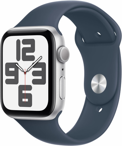 Apple Watch SE (2022) 44 mm Silber Aluminium Sportarmband M/L ist nicht mehr verfügbar
