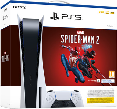 PlayStation 5 mit Laufwerk + Marvel's Spider-Man 2 ist nicht mehr verfügbar