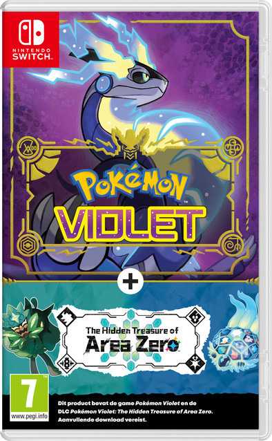 Pokémon Violet + Hidden Treasures of Area Zero expansion pack is no longer available