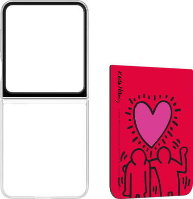 Samsung Galaxy Z Flip5 FlipSuit Keith Haring Love Backcover Transparent ist nicht mehr verfügbar