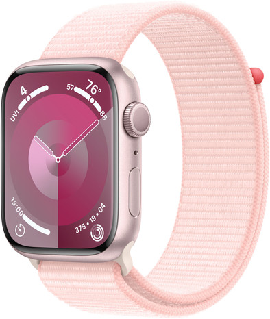 Apple Watch Series 9 45mm Pink Aluminum Sport Watch Strap is no longer available