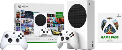 Xbox Series S + 3 Monate Game Pass Ultimate Set + zweiter Controller Weiß ist nicht mehr verfügbar