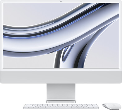 Apple iMac 24" (2023) M3 (8 Core CPU / 10 Core GPU) 16GB/512GB Silber QWERTZ ist nicht mehr verfügbar