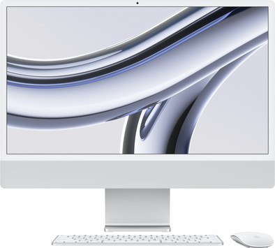 Apple iMac 24" (2023) M3 (8 Core CPU / 8 Core GPU) 8GB/256GB Silber QWERTZ ist nicht mehr verfügbar