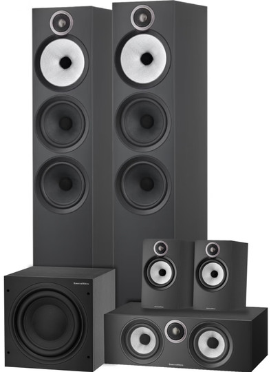 Bowers &amp; Wilkins HTM6 S3 + 603 S3 (Paar) + 606 S3 (Paar) + ASW610 Schwarz ist nicht mehr verfügbar