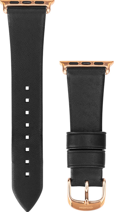 Nomad Apple Watch 40/41mm Leather Strap Black/Gold is no longer available