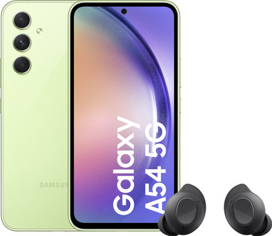 Samsung Galaxy A54 128GB Green 5G + Samsung Galaxy Buds FE Black is no longer available