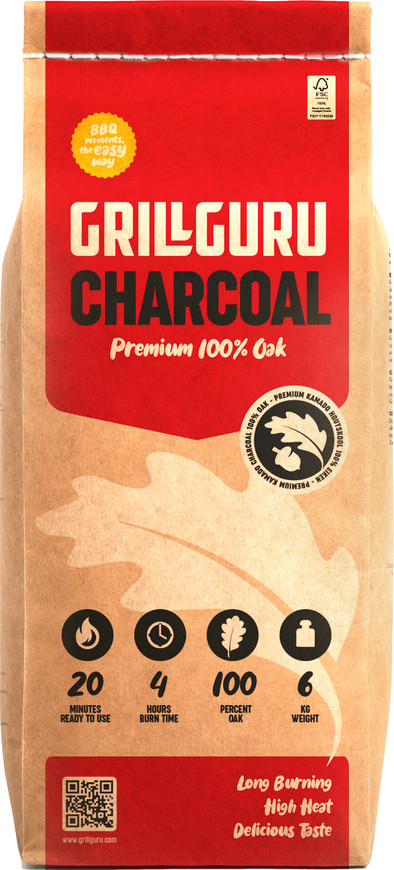 Grill Guru Charcoal European Oak 6 kg ist nicht mehr verfügbar