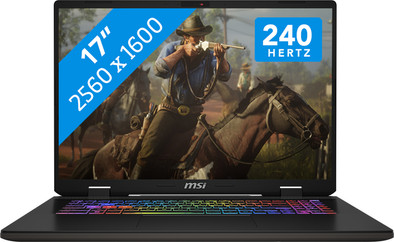 MSI Sword 17 HX B14VGKG - 17&quot; - Intel Core i7 (14. Gen) - 16GB RAM&#x2F;1TB SSD - RTX 4070 ist nicht mehr verfügbar
