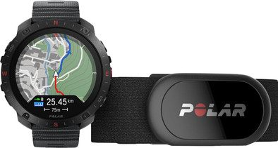 Polar Grit X 2 Pro Schwarz + HR Herzfrequenzmesser Brustgurt ist nicht mehr verfügbar