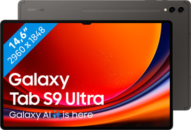 Samsung Galaxy Tab S9 Ultra 14,6 Zoll 512 GB Wi-Fi + 5G Schwarz ist nicht mehr verfügbar