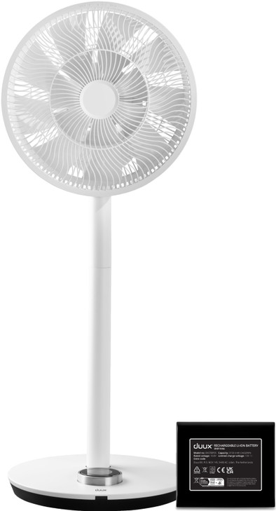 Duux Whisper Flex Smart White + Duux Battery Pack 10.8V is no longer available