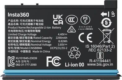 Insta360 X4 Battery is no longer available