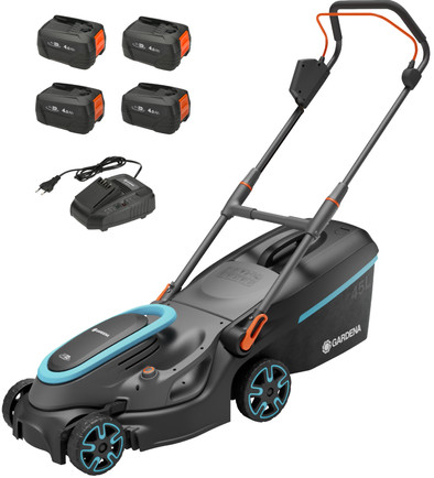 Starterset Gardena PowerMax 37/36V P4A Set 4,0-Ah-Akku (4 x) ist nicht mehr verfügbar