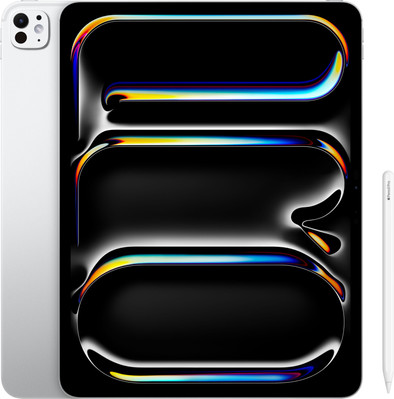 Apple iPad Pro (2024) Nano 13" 2TB Wi-Fi + 5G Silber + Apple Pencil Pro ist nicht mehr verfügbar