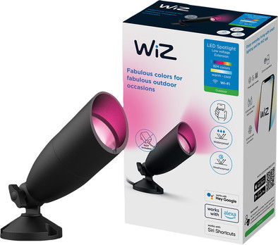 WiZ Ground spot light for outdoor - White and Colored Light - extension - Black is no longer available