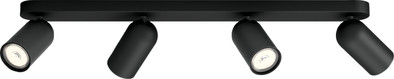 Philips Pongee Aufbauspot - 4 Spots - Schwarz ist nicht mehr verfügbar