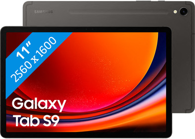 Samsung Galaxy Tab S9 11 Zoll 256 GB Wi-Fi und 5G Schwarz + QWERTZ-Tastaturhülle ist nicht mehr verfügbar