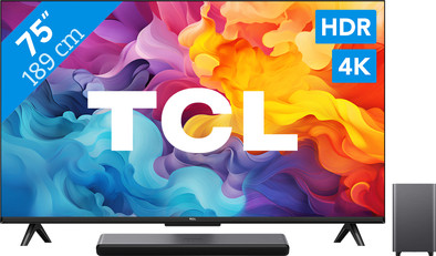 TCL 4K LED 75P61B (2024) + Soundbar is no longer available