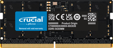 Crucial 32GB DDR5 SODIMM CL46 5.600 MT/s ist nicht mehr verfügbar
