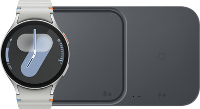 Samsung Galaxy Watch7 Silber 44 mm + Kabelloses Duo-Ladegerät ist nicht mehr verfügbar