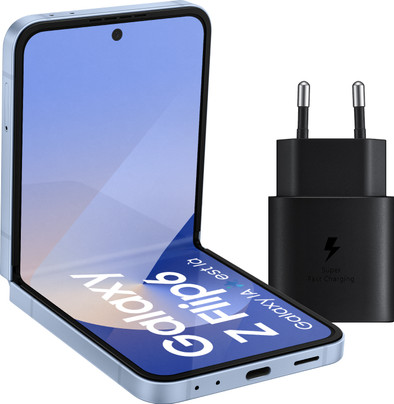 Samsung Galaxy Z Flip 6 256GB Blue 5G + Samsung Charger 25W Black is no longer available