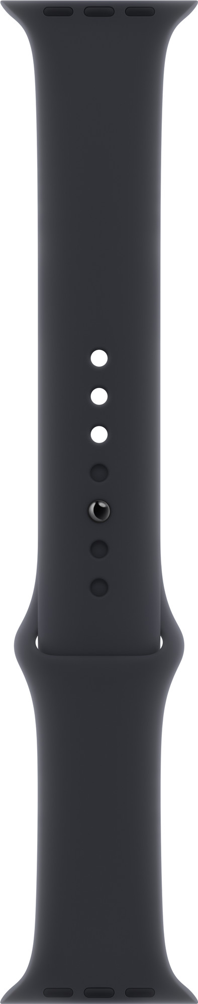 Apple Watch 44/45/46 mm Silikon Uhrenarmband Sport Mitternacht - M/L ist nicht mehr verfügbar