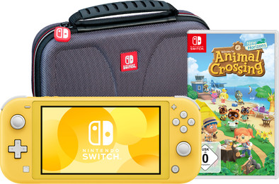 Nintendo Switch Lite Gelb + Animal Crossing New Horizons + Schutzhülle ist nicht mehr verfügbar