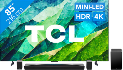TCL QD Mini-LED 85C81B (2024) + Soundbar is no longer available