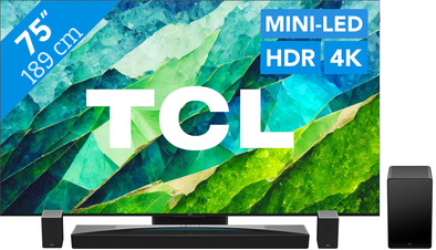 TCL QD Mini-LED 75C81B (2024) + Soundbar is no longer available