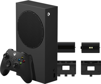 Xbox Series S 1TB Black + BlueBuilt Rechargeable Batteries is no longer available